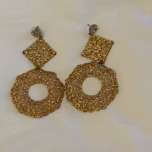 Goldtone earrings